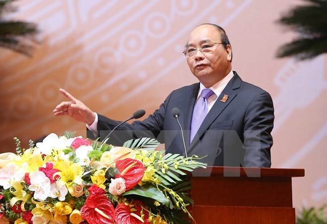 Premier de Vietnam parte de Hanoi para asistir a Cumbre de Cooperación Mekong-Lancang ảnh 1 Premier de Vietnam parte de Hanoi para asistir a Cumbre de Cooperación Mekong-Lancang ảnh 1