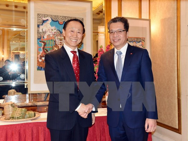 Conmemoran en Beijing aniversario 68 del establecimiento de relaciones diplomáticas Vietnam- China ảnh 1 Conmemoran en Beijing aniversario 68 del establecimiento de relaciones diplomáticas Vietnam- China ảnh 1