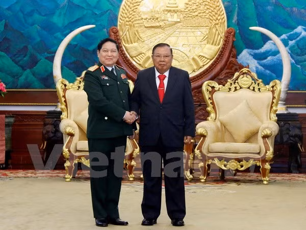 Fortalecen nexos Vietnam-Laos en defensa ảnh 1 Fortalecen nexos Vietnam-Laos en defensa ảnh 1