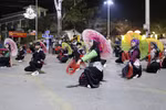 Las actuaciones callejeras son una de las actividades que atraen a los turistas al evento (Foto: VNA)