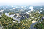 El Centro I+D de Viettel se construirá con una inversión de 10 billones de dongs sobre una superficie de 13 hectáreas en el Parque de Alta Tecnología de Hoa Lac, en Hanoi (Foto: VNA)