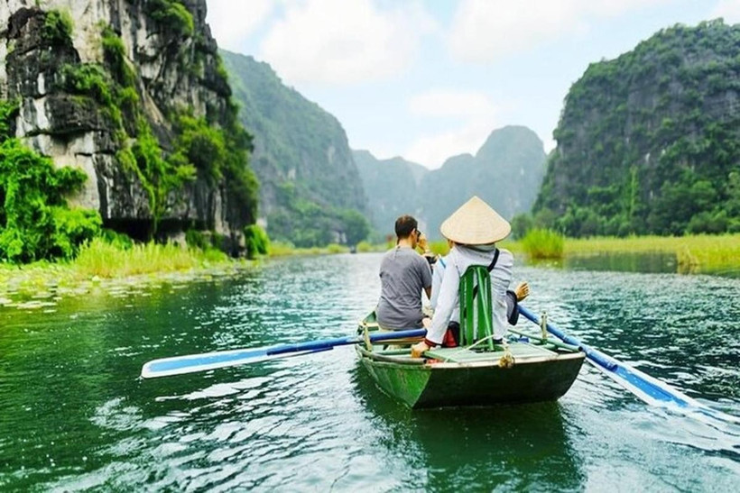 Ninh Binh es uno de los típicos destinos verdes. (Foto: VNA)