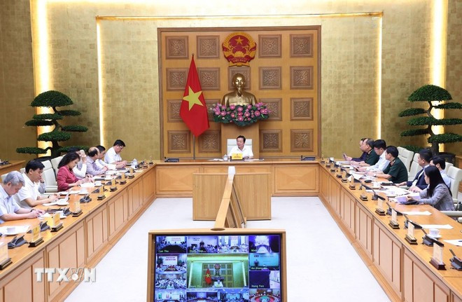 Panorama de la reunión. (Fuente: VNA)