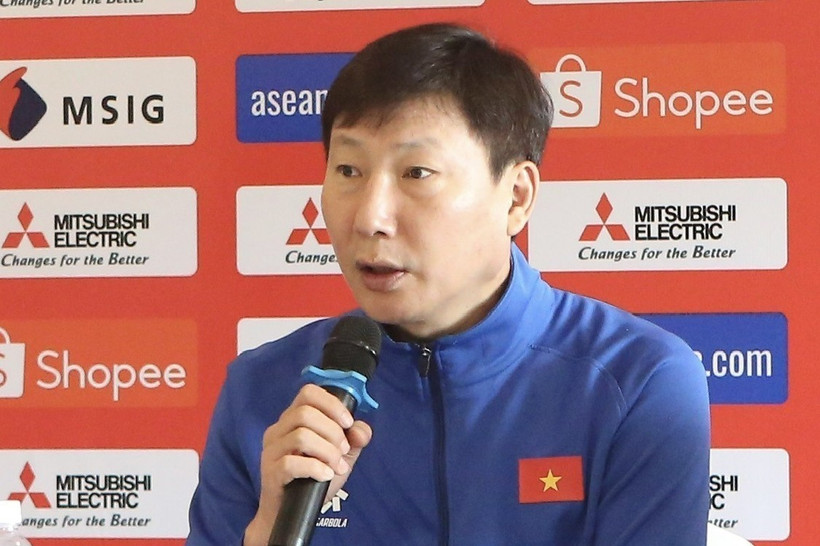 El entrenador de la selección nacional de fútbol de Vietnam, Kim Sang Sik. (Fuente: VNA)