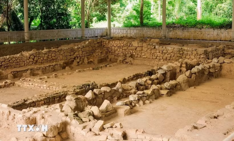 El sitio arqueológico Oc Eo - Ba The. (Fuente: VNA)