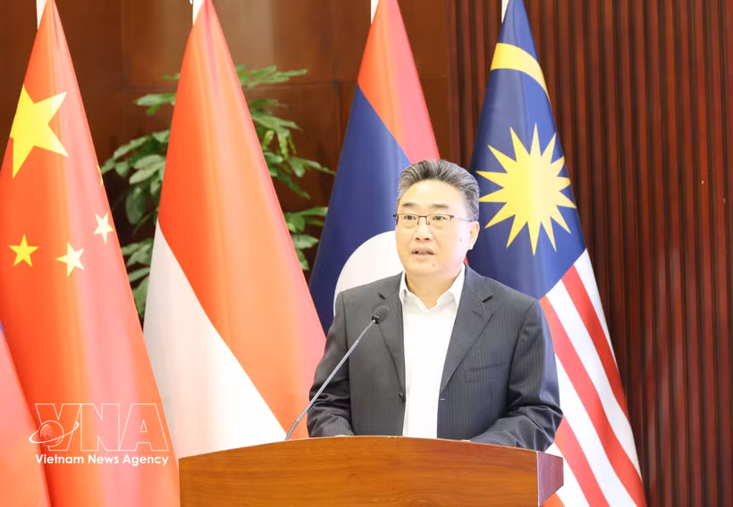 Shi Zhongjun, secretario general del Centro China-ASEAN (ACC). (Fuente: VNA)