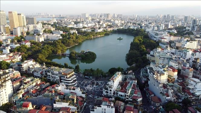 El lago Hoan Kiem en la actualidad. (Fuente: VNA)