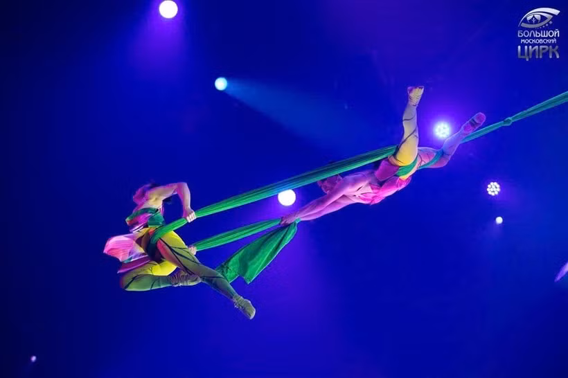 El espectáculo 'Lotus Swing'. (Fuente: Federación de Circo de Vietnam)