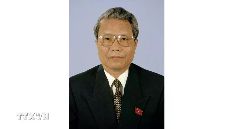 El expresidente Tran Duc Luong. (Fuente: VNA)