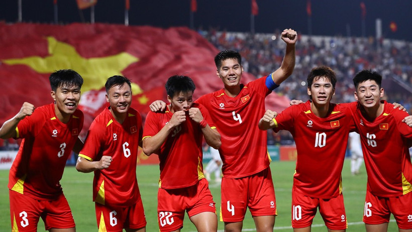 Jugadores de sub-22 de Vietnam. (Fuente: VFF)