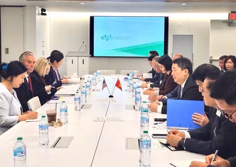 La segunda ronda de negociaciones del acuerdo bilateral de comercio recíproco entre Vietnam y Estados Unidos en Washington. (Foto: MOIT).