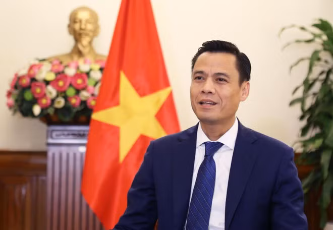 El viceministro de Relaciones Exteriores de Vietnam, Dang Hoang Giang.