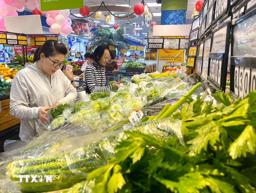 En un supermercado en Ciudad Ho Chi Minh. (Fuente: VNA)