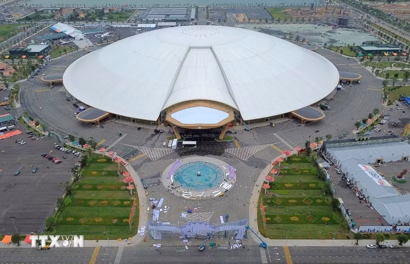 El Centro Nacional de Exposiciones en Hanoi albergará la exposición sobre los éxitos de Vietnam con motivo del 80.º aniversario del Día Nacional. (Foto: VNA)