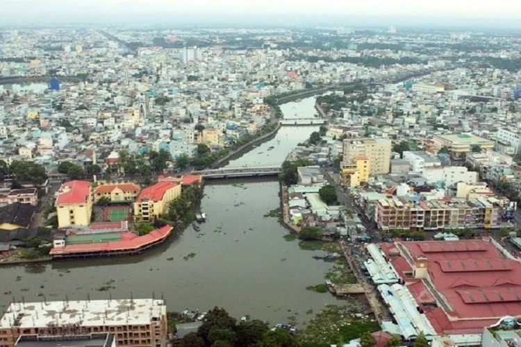 Un rincón del distrito de Ninh Kieu, centro de la ciudad de Can Tho. (Foto: VNA)