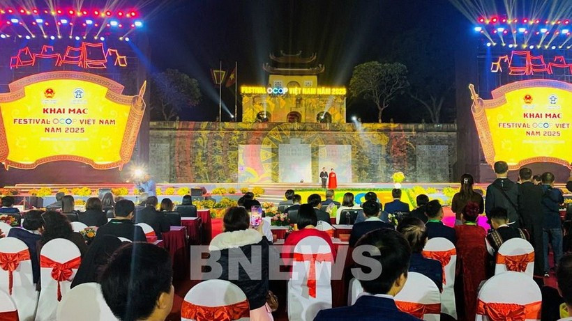 Festival OCOP de Vietnam 2025 en la Ciudadela Imperial de Thang Long. (Foto: VNA)