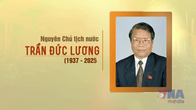 Tran Duc Luong, exmiembro del Buró Político y expresidente de la República Socialista de Vietnam. (Fuente: VNA)
