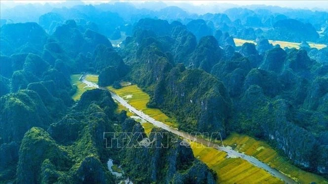 Zona turística de Tam Coc - Bich Dong. (Foto: VNA)