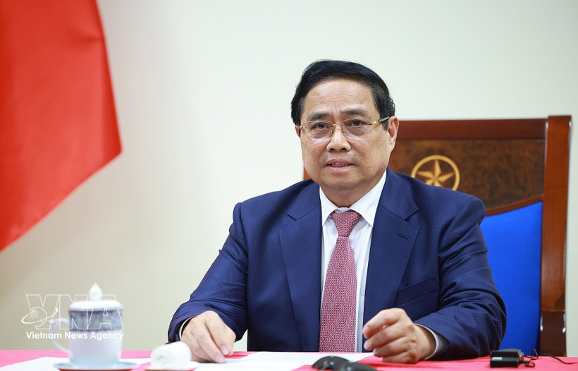 El primer ministro de Vietnam, Pham Minh Chinh. (Fuente: VNA)