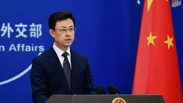 Guo Jiakun, portavoz del Ministerio de Relaciones Exteriores de China. (Foto: IRNA/VNA)