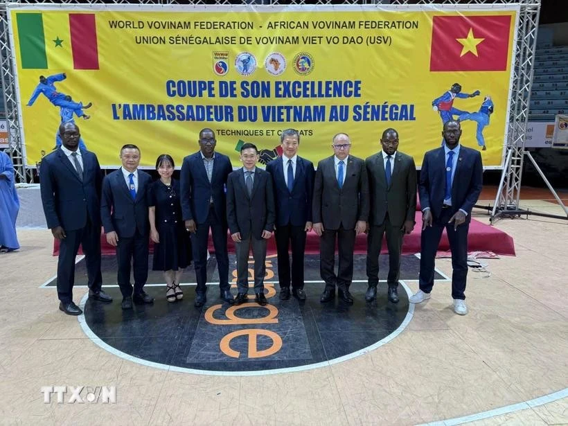Delegados en la apertura de la final de la Copa Anual de Embajadores. (Fuente: VNA)