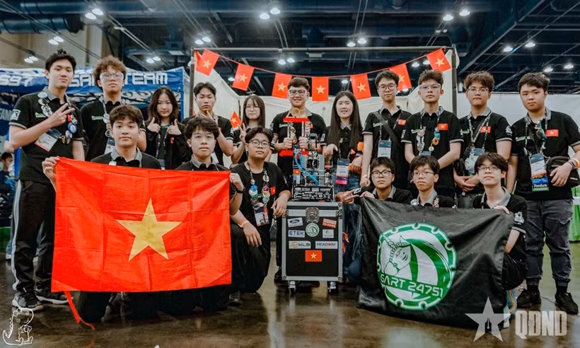 Equipo vietnamita. (Fuente: qdnd.vn)