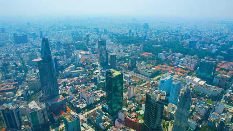 Panorama de Ciudad Ho Chi Minh. (Fuente: https://plo.vn/)