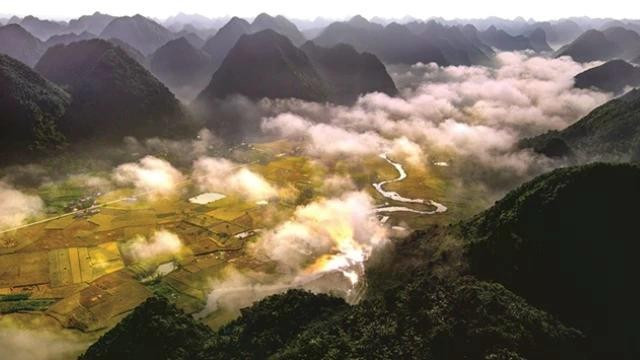 La belleza del valle de Bac Son, Vietnam. (Fuente: Internet)