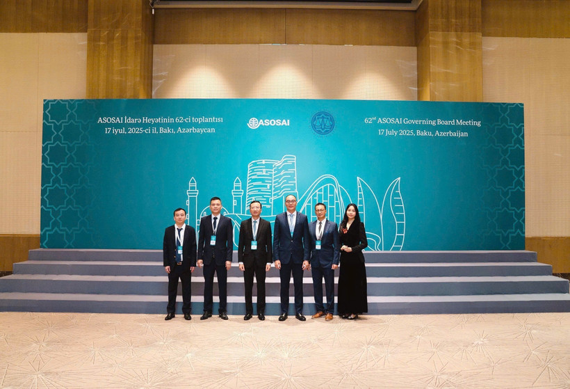 Representantes de la delegación vietnamita. (Fuente: VNA)