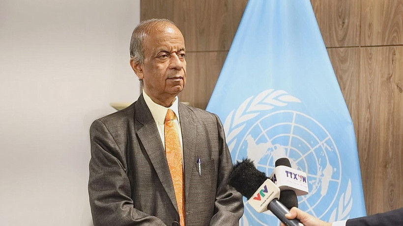 El subsecretario general de las Naciones Unidas (ONU) Atul Khare. (Fuente: VNA)