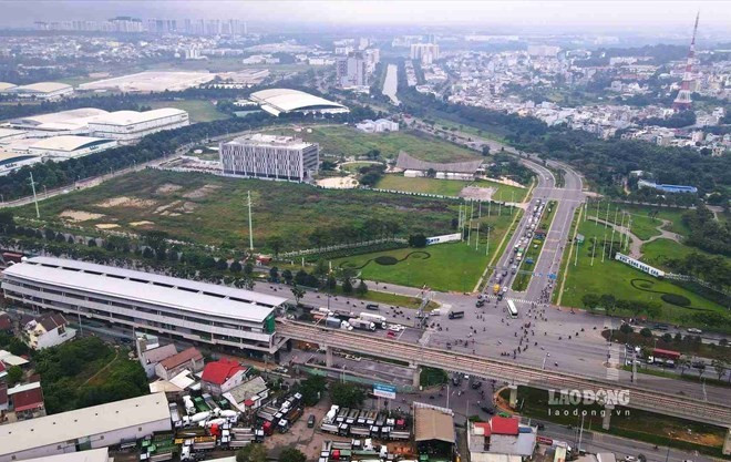 Parque de alta tecnología Ciudad Ho Chi Minh, donde se encuentra la fábrica de Intel Vietnam. (Foto: laodong.vn)