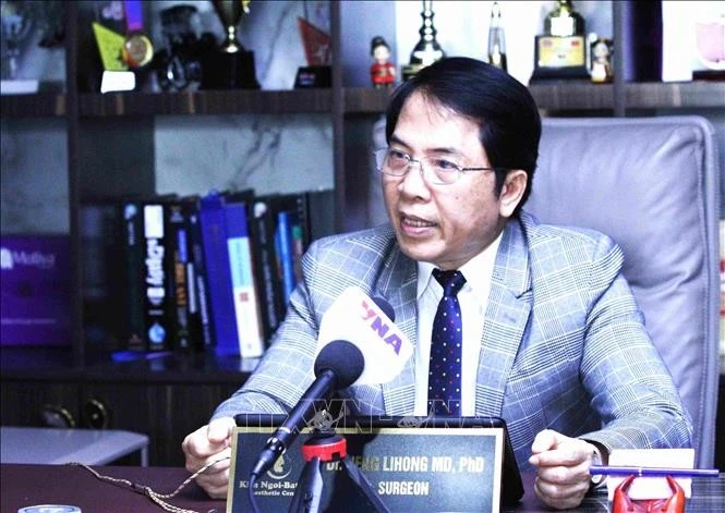 Heng Li Hong, miembro permanente de la Asociación Empresarial de Vietnamitas en el Extranjero (BAOOV) y vicepresidente y secretario general de la Asociación Empresarial Vietnam-Camboya (VCBA). (Fuente: VNA)