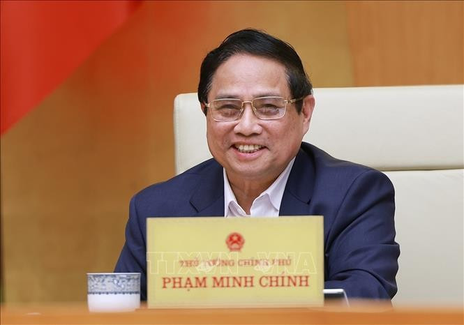 El primer ministro de Vietnam, Pham Minh Chinh. (Fuente: VNA)