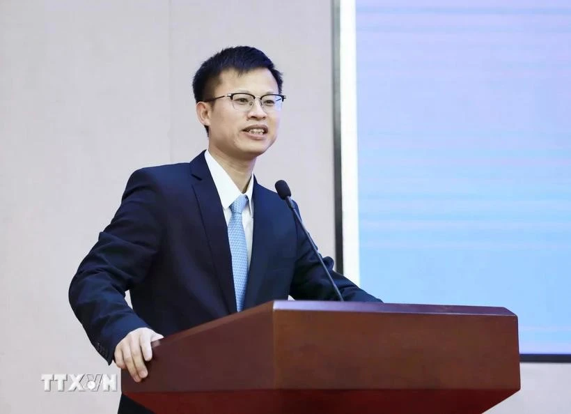 Lei Xiaohua, subjefe del Instituto de Estudios del Sudeste Asiático, perteneciente a la Academia de Ciencias Sociales de la provincia china de Guangxi. (Fuente: VNA)