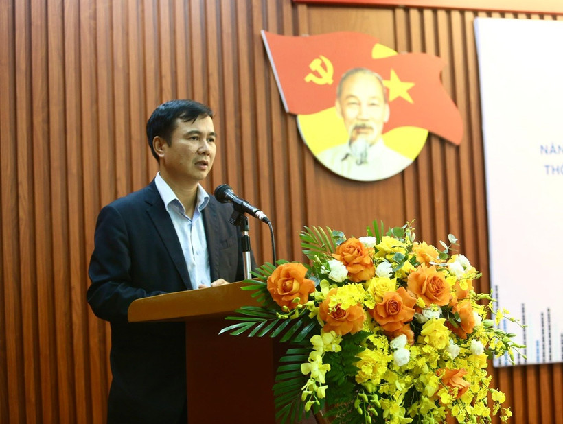 Bui The Duy viceministro de Ciencia y Tecnología de Vietnam habla en el evento. (Fuente: Vietq.vn)