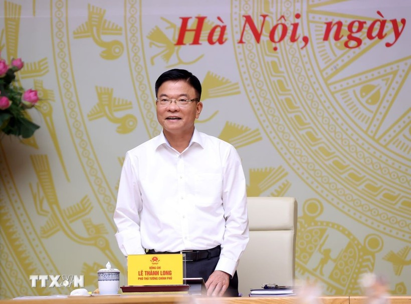 El viceprimer ministro vietnamita Le Thanh Long en el evento. (Fuente: VNA)