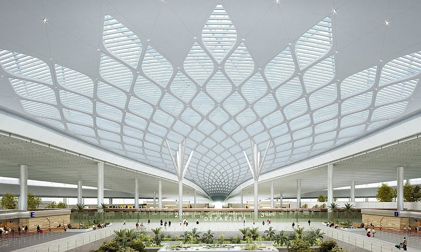 La primera fase del Aeropuerto Internacional de Long Thanh se inaugurará el 19 de diciembre de 2025. (Foto: baodautu.vn)