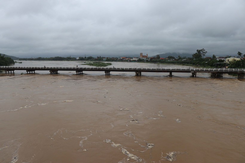El nivel del agua en el río Ve está subiendo. (Fuente: VNA)