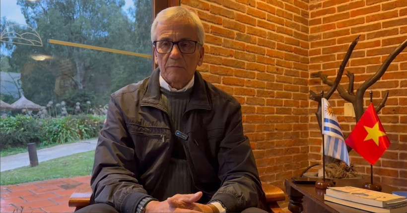 El ministro de Trabajo y Seguridad Social de Uruguay y secretario general del Partido Comunista, Juan Castillo. (Fuente: VNA)