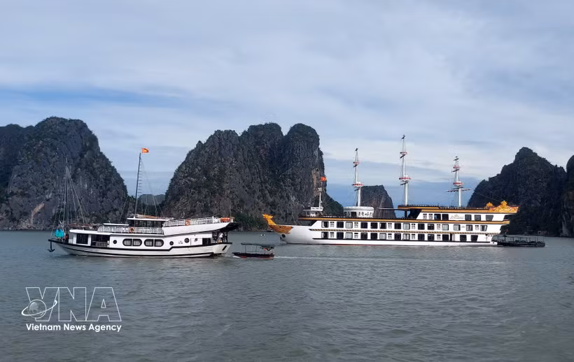 Mantienen cerrada temporalmente playa de Soi Sim en Bahía de Ha Long. (Fuente: VNA)