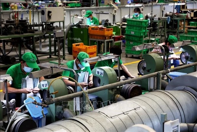 La Zona de Procesamiento de Exportación de Tan Thuan se conecta con el Puerto de Tan Thuan para formar un ecosistema de producción y exportación en Ciudad Ho Chi Minh. (Foto: VNA)
