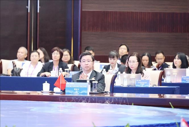 El viceministro vietnamita de Ciencia y Tecnología, Bui Hoang Phuong, en el evento. (Fuente: VNA)