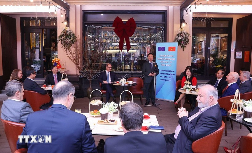 Panorama del encuentro. (Fuente: VNA)