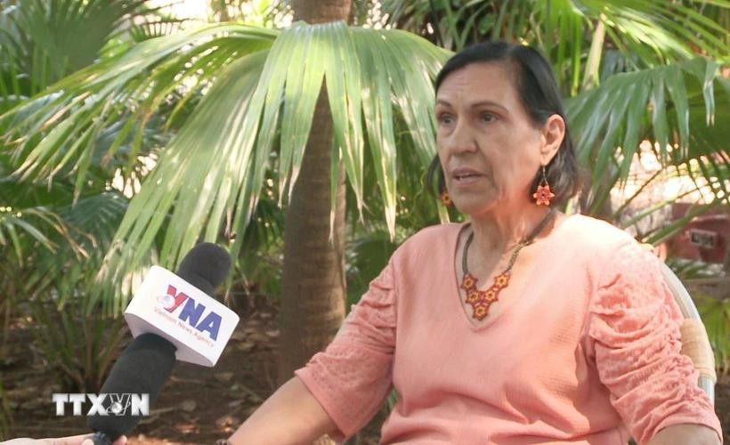 La directora de Asia-Pacífico del ICAP, Alicia Corredera. (Fuente: VNA)