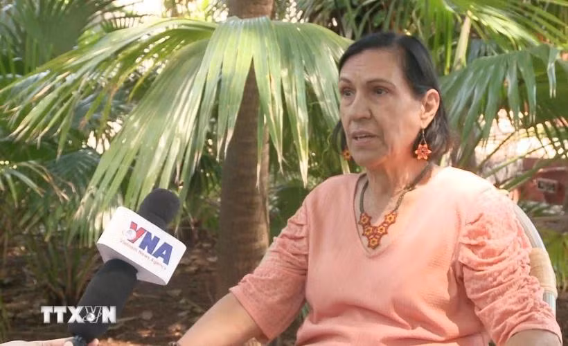 La directora de Asia-Pacífico del ICAP, Alicia Corredera. (Fuente: VNA)