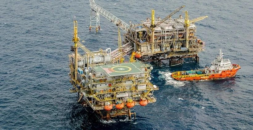 Plataforma petrolífera EnQuest en alta mar de Malasia. (Fuente: EnQuest)