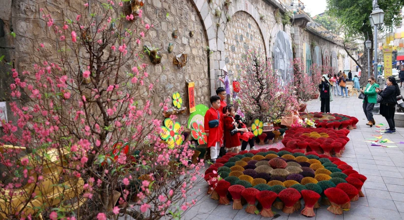 Localidades vietnamitas celebran diversas actividades culturales y artísticas durante el Tet. (Fuente: VNA)