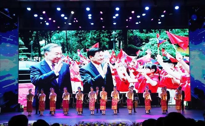 En el evento. (Fuente: VNA)