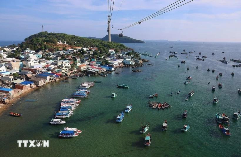 Un rincón de la ciudad de Phu Quoc. (Foto: VNA)
