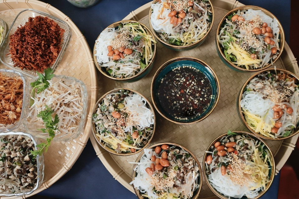 2. La comida vegetariana de Hue tiene su propio rasgo especial. (Foto: VNA)